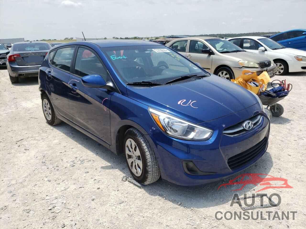 HYUNDAI ACCENT 2016 - KMHCT5AE4GU296120