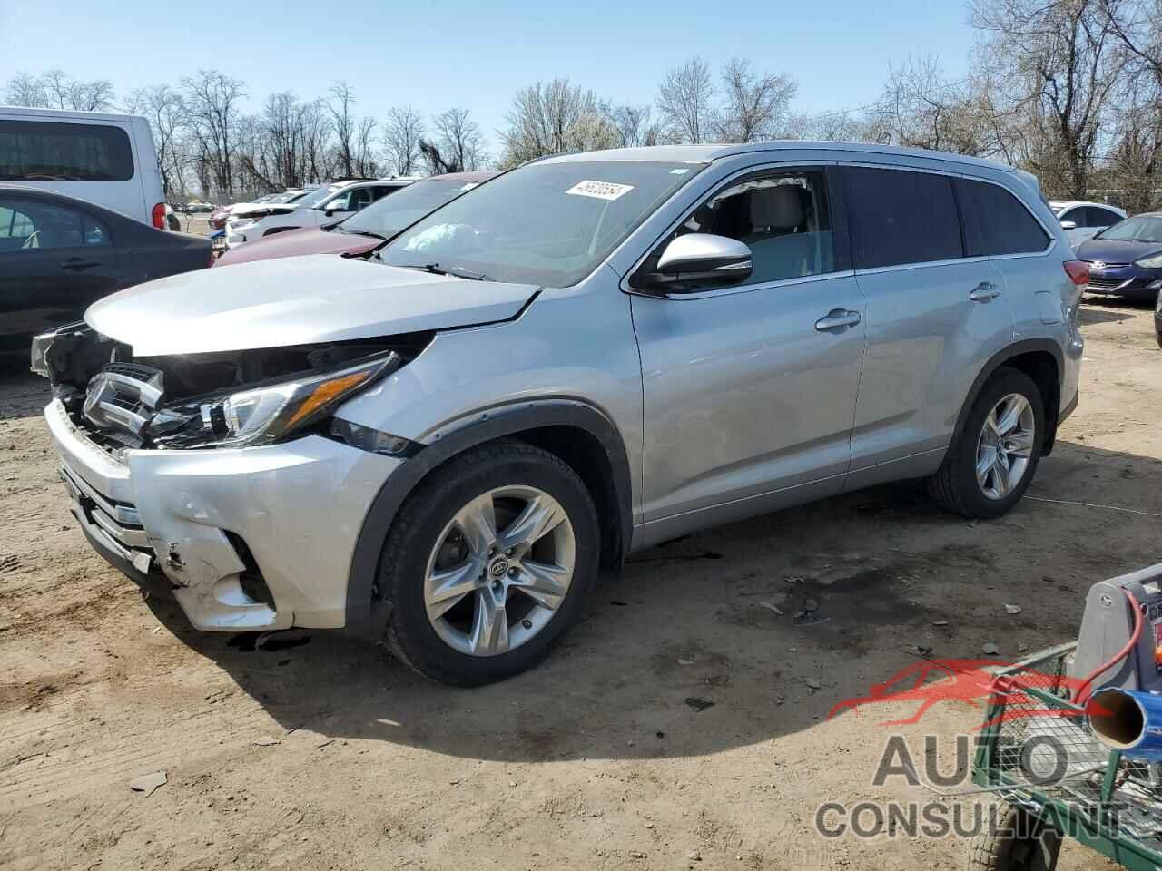 TOYOTA HIGHLANDER 2017 - 5TDDZRFH6HS358933