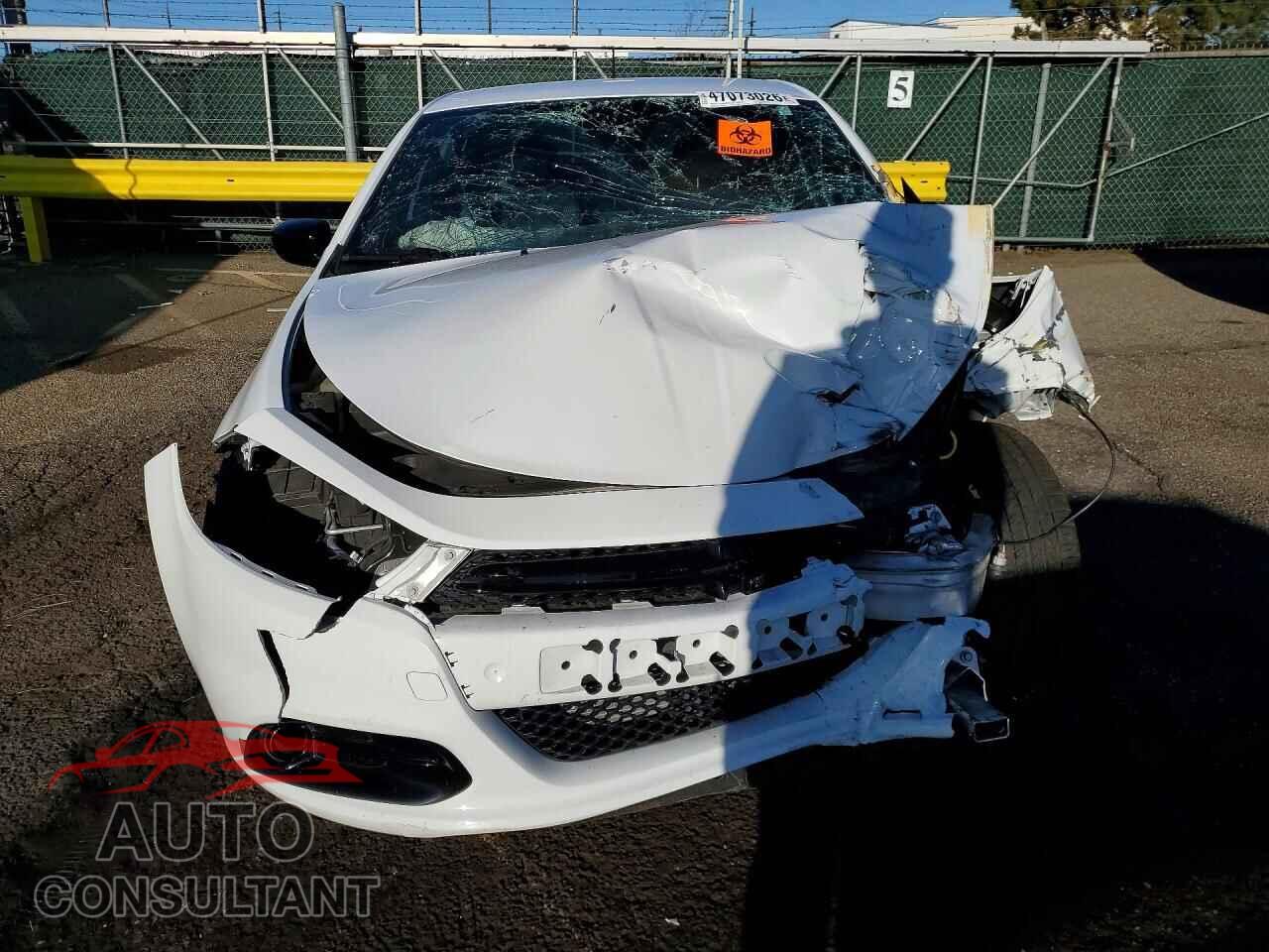 DODGE DART 2015 - 1C3CDFBB7FD187746