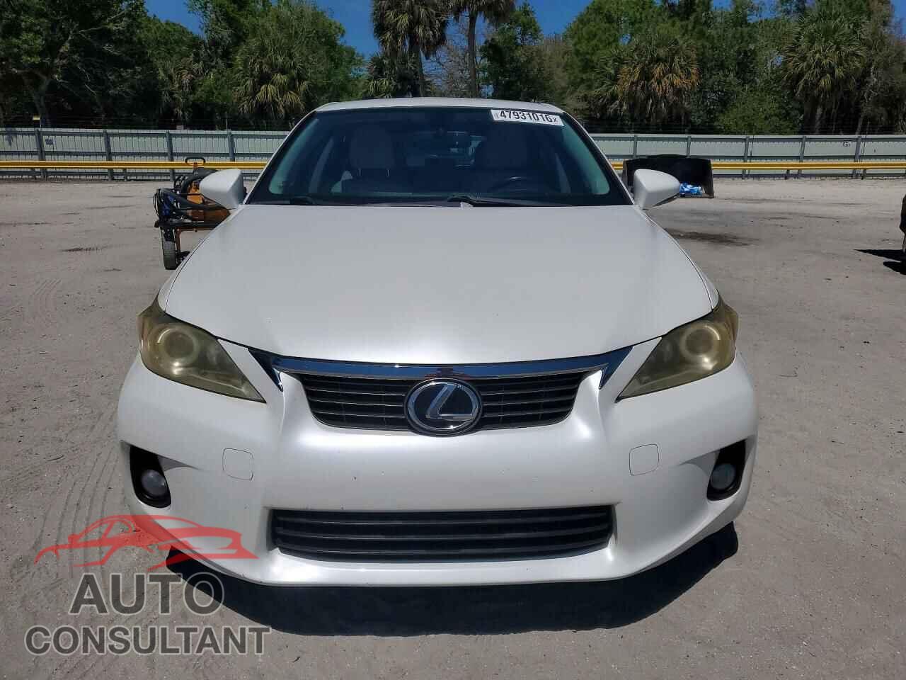 LEXUS CT 200 2011 - JTHKD5BH0B2007288