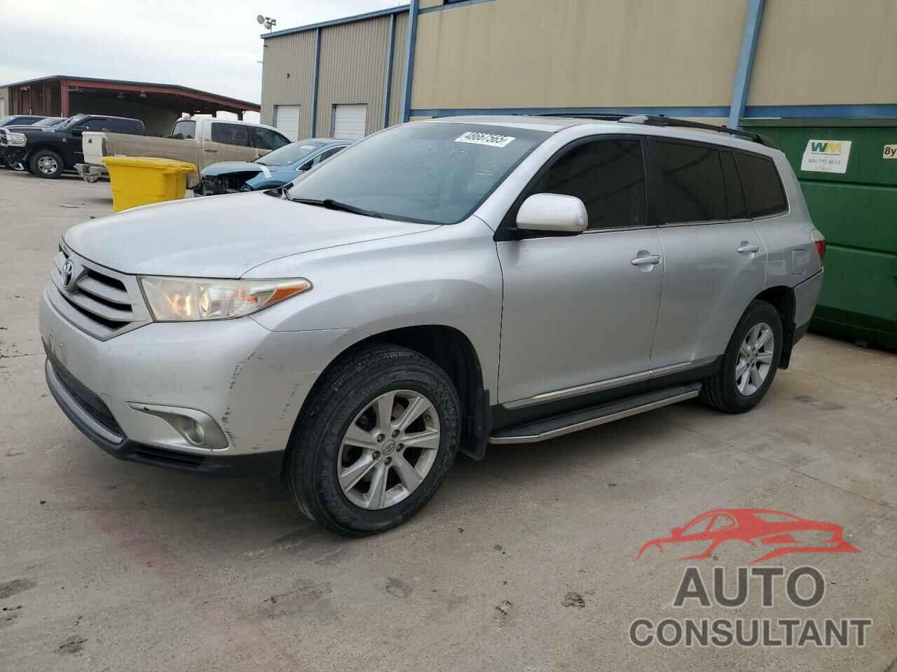 TOYOTA HIGHLANDER 2013 - 5TDZK3EH1DS121687