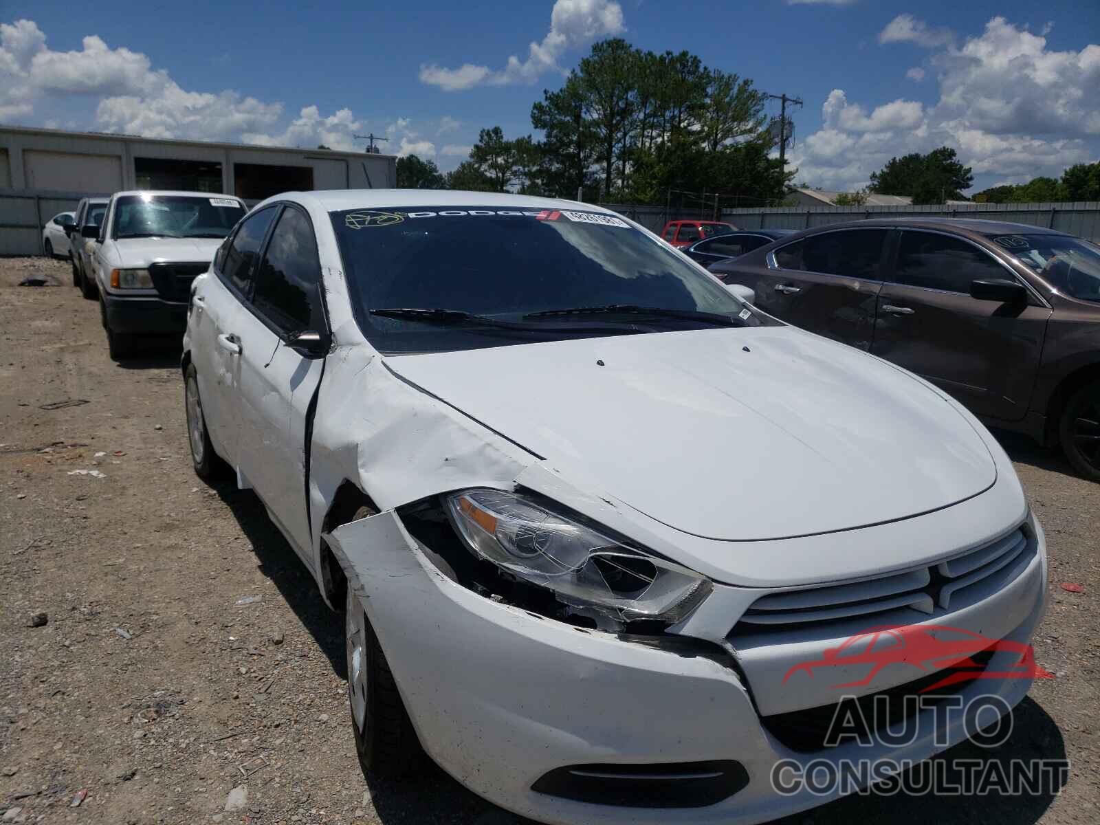 DODGE DART 2016 - 1C3CDFAA8GD506758