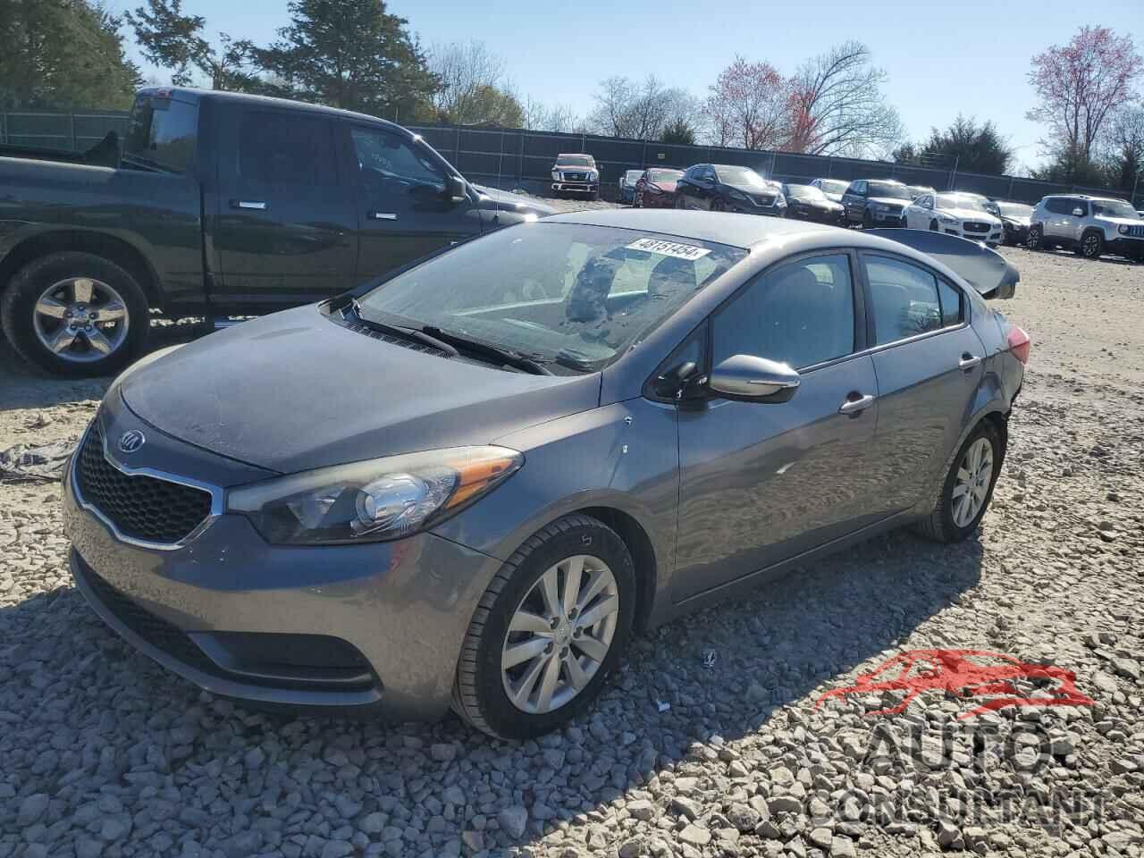 KIA FORTE 2016 - KNAFX4A69G5602373