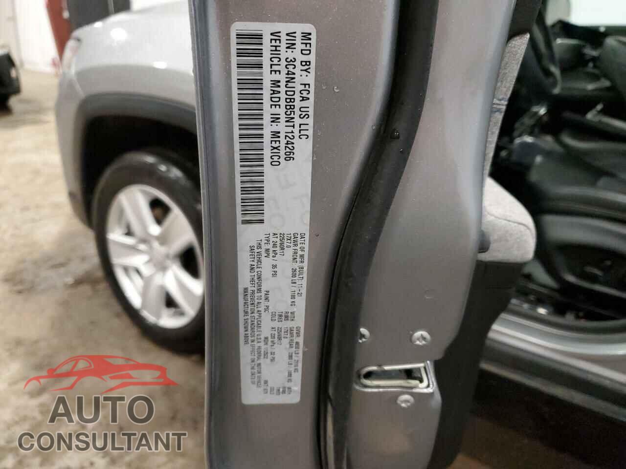 JEEP COMPASS 2022 - 3C4NJDBB5NT124266