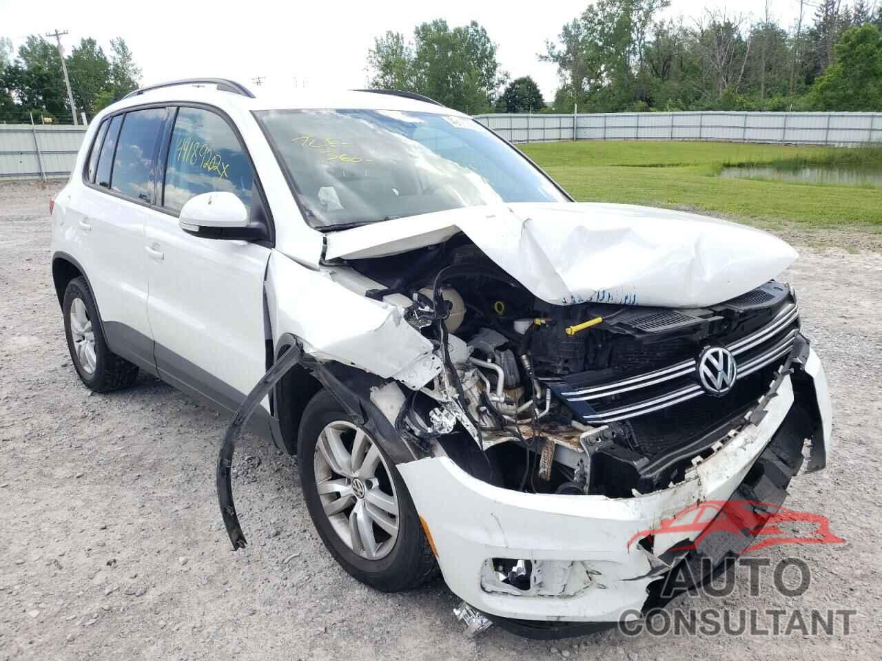 VOLKSWAGEN TIGUAN 2017 - WVGBV7AXXHK000615