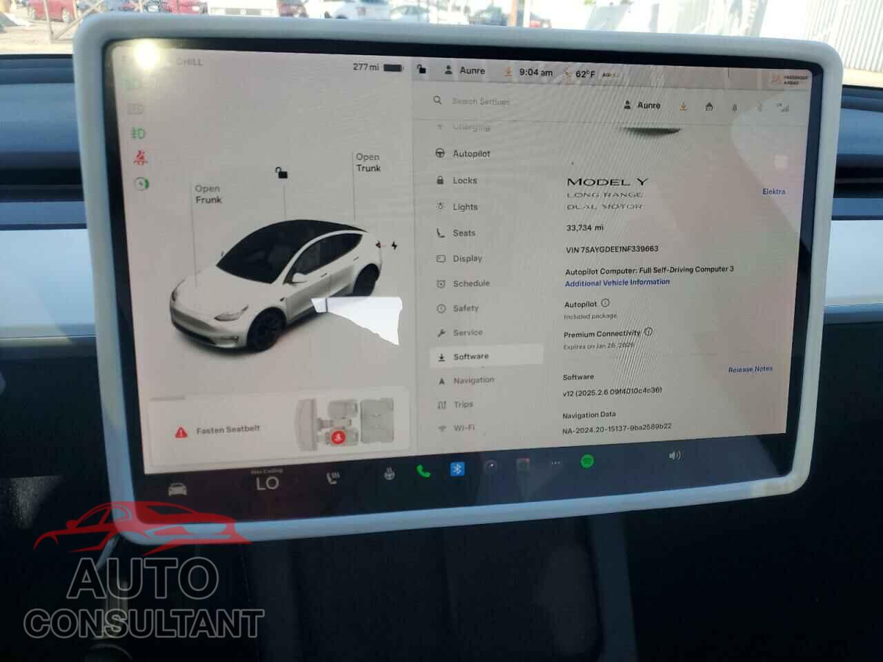 TESLA MODEL Y 2022 - 7SAYGDEE1NF339663