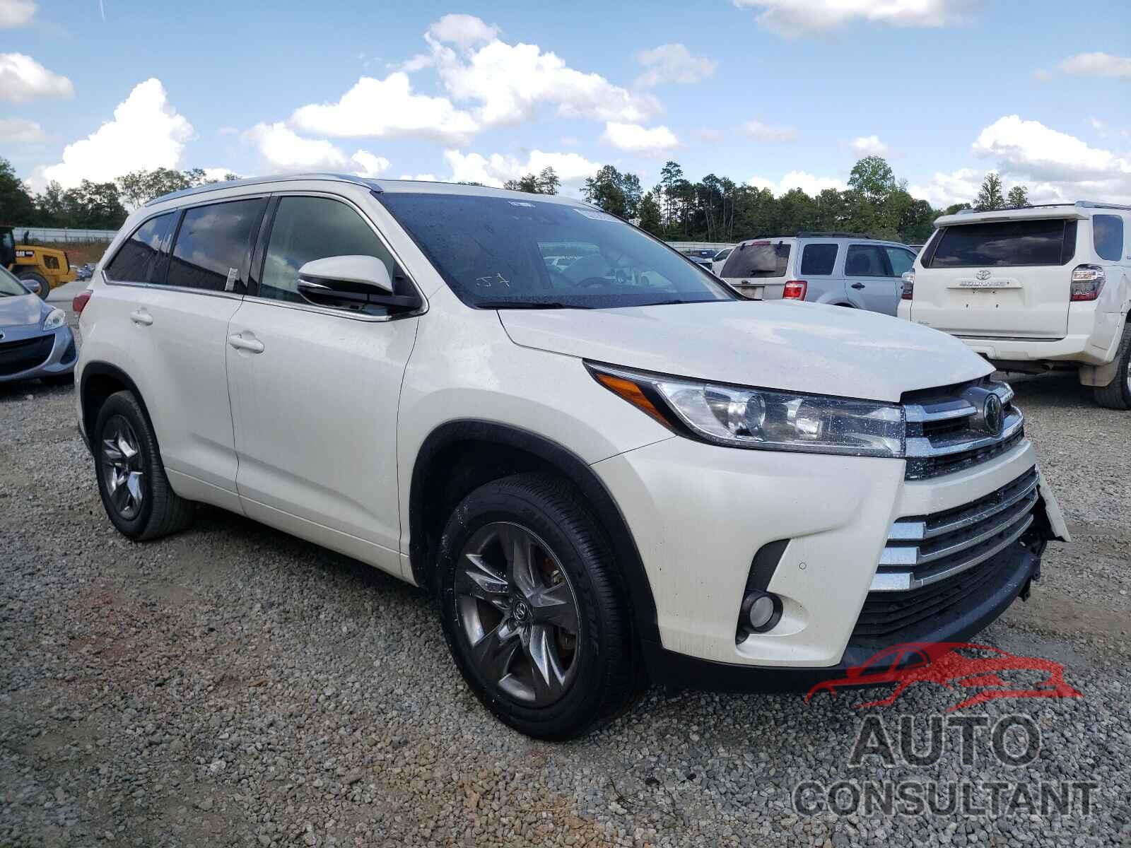 TOYOTA HIGHLANDER 2018 - 5TDYZRFH6JS273842