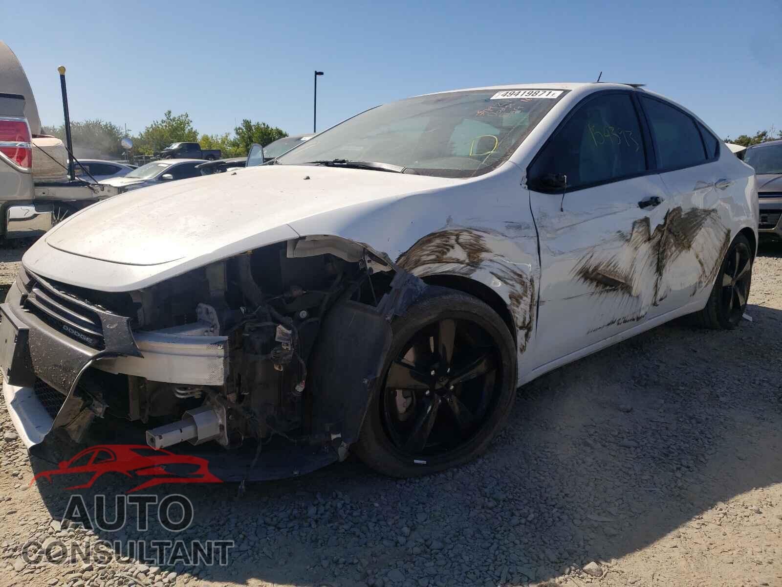DODGE DART 2016 - 1C3CDFBB7GD531402