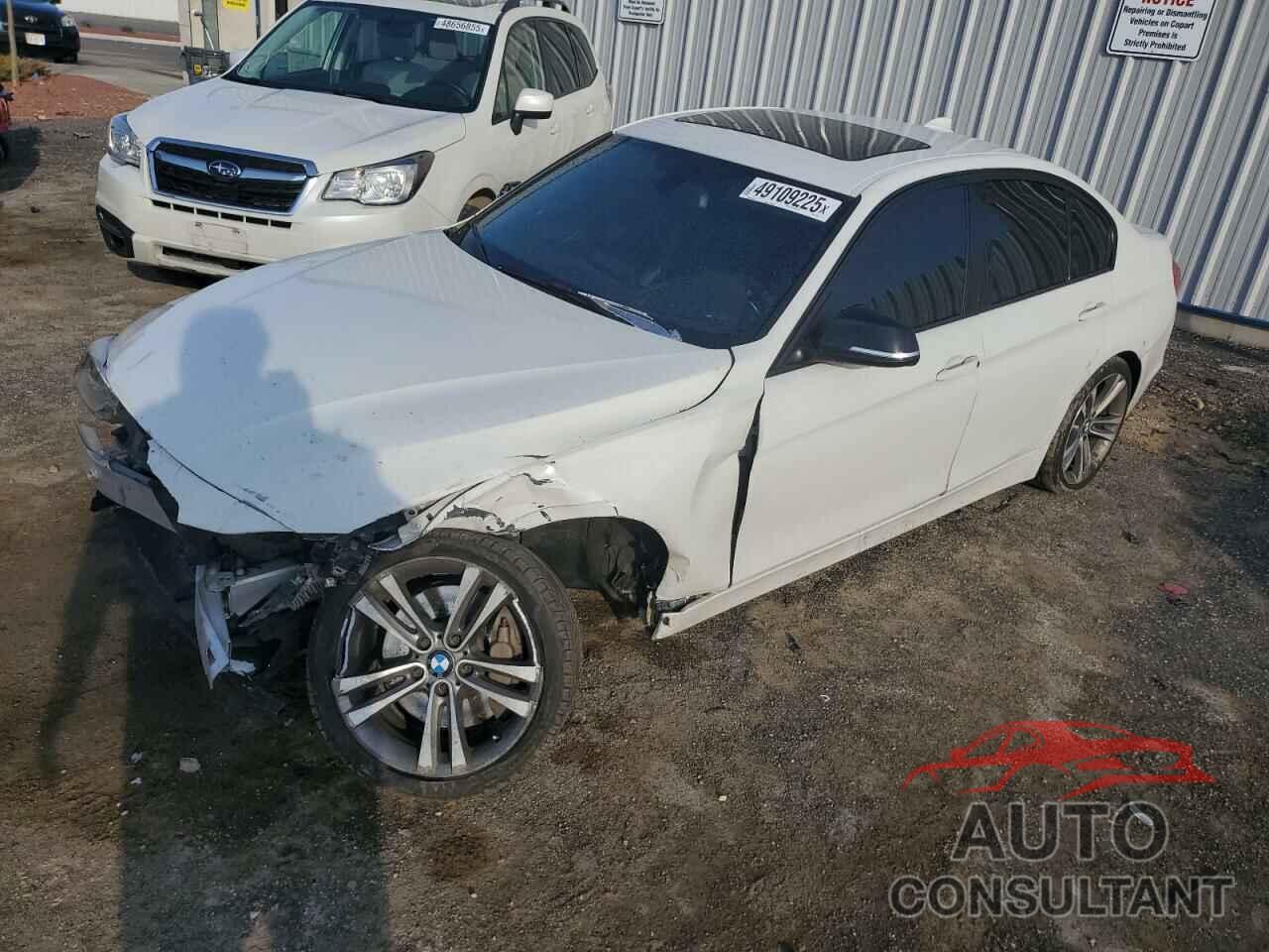 BMW 3 SERIES 2013 - WBA3A9G50DNP36510