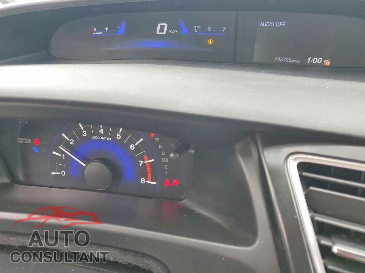 HONDA CIVIC 2013 - 19XFB2F51DE086208