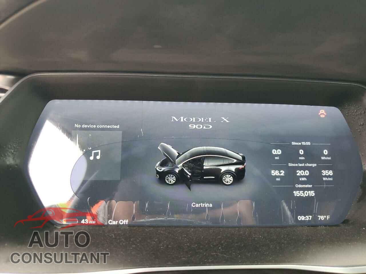 TESLA MODEL X 2016 - 5YJXCBE22GF004980