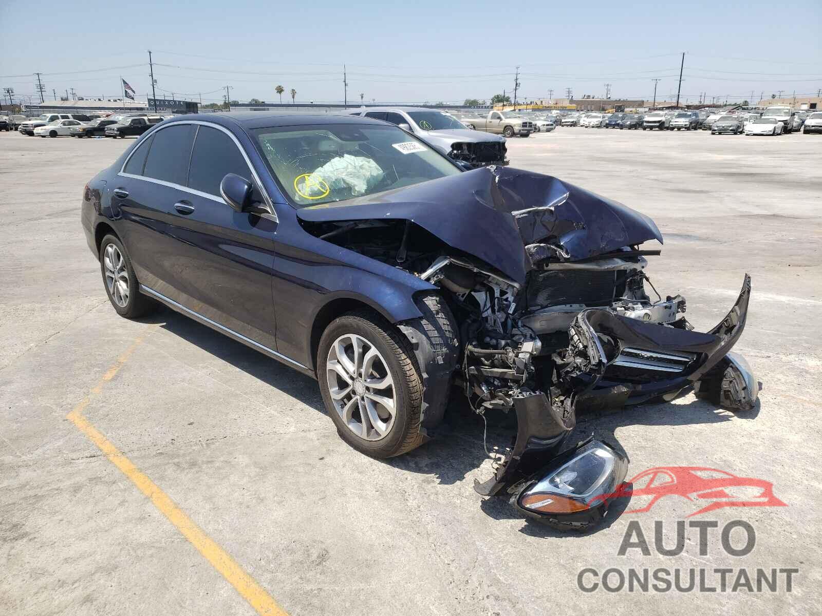 MERCEDES-BENZ C-CLASS 2016 - 55SWF4KB8GU136482