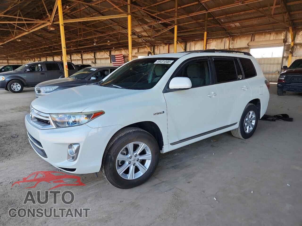 TOYOTA HIGHLANDER 2013 - JTEBC3EH2D2013533