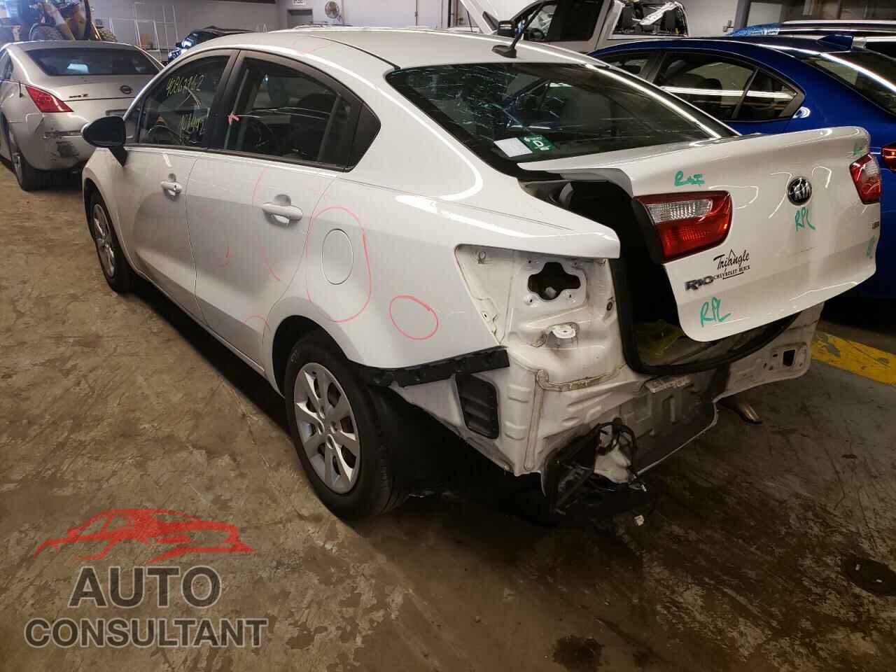 KIA RIO 2016 - KNADM4A36G6554329