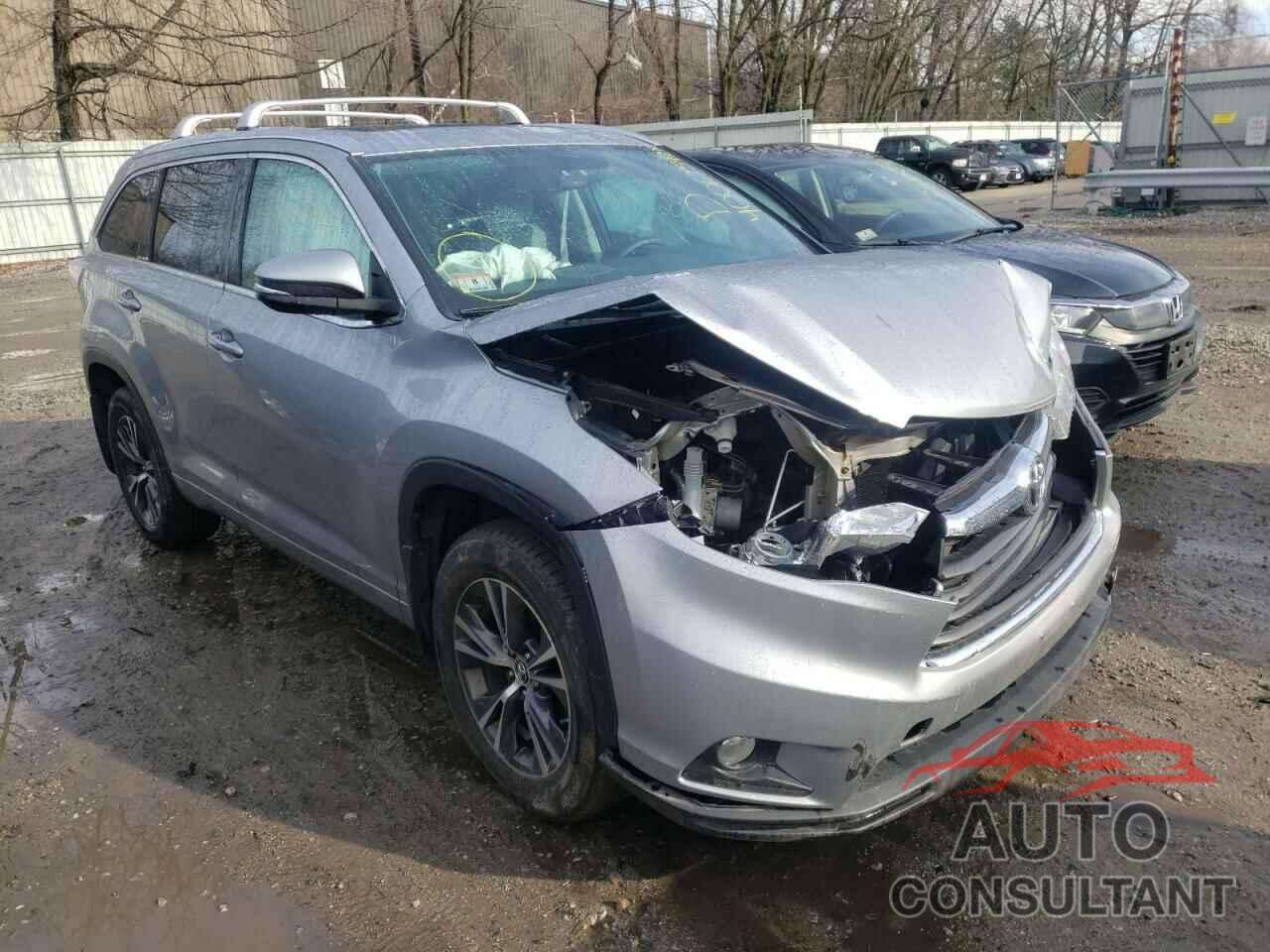 TOYOTA HIGHLANDER 2016 - 5TDJKRFH7GS274688