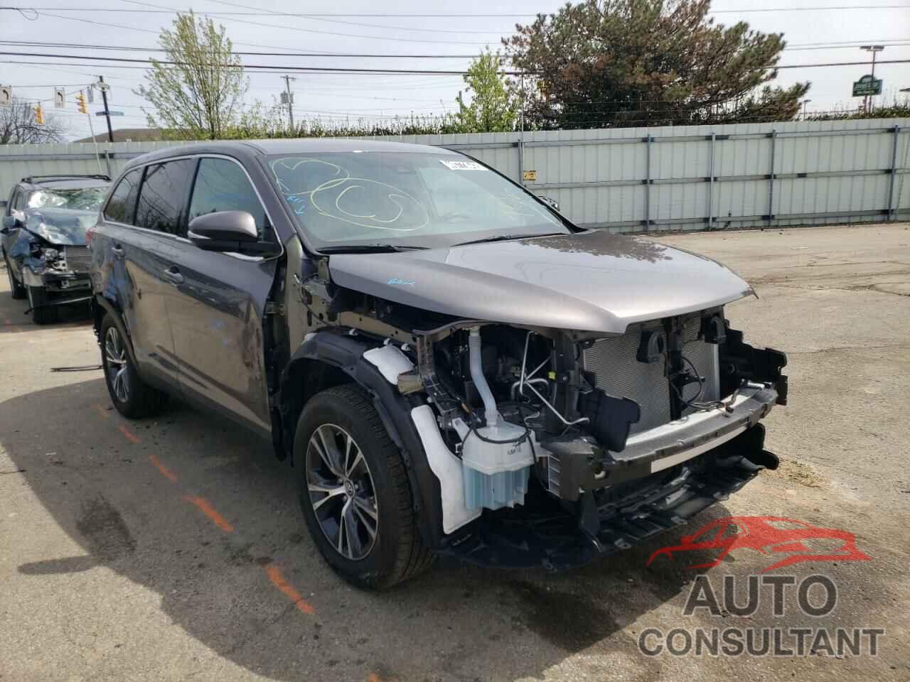 TOYOTA HIGHLANDER 2019 - 5TDBZRFH6KS728406