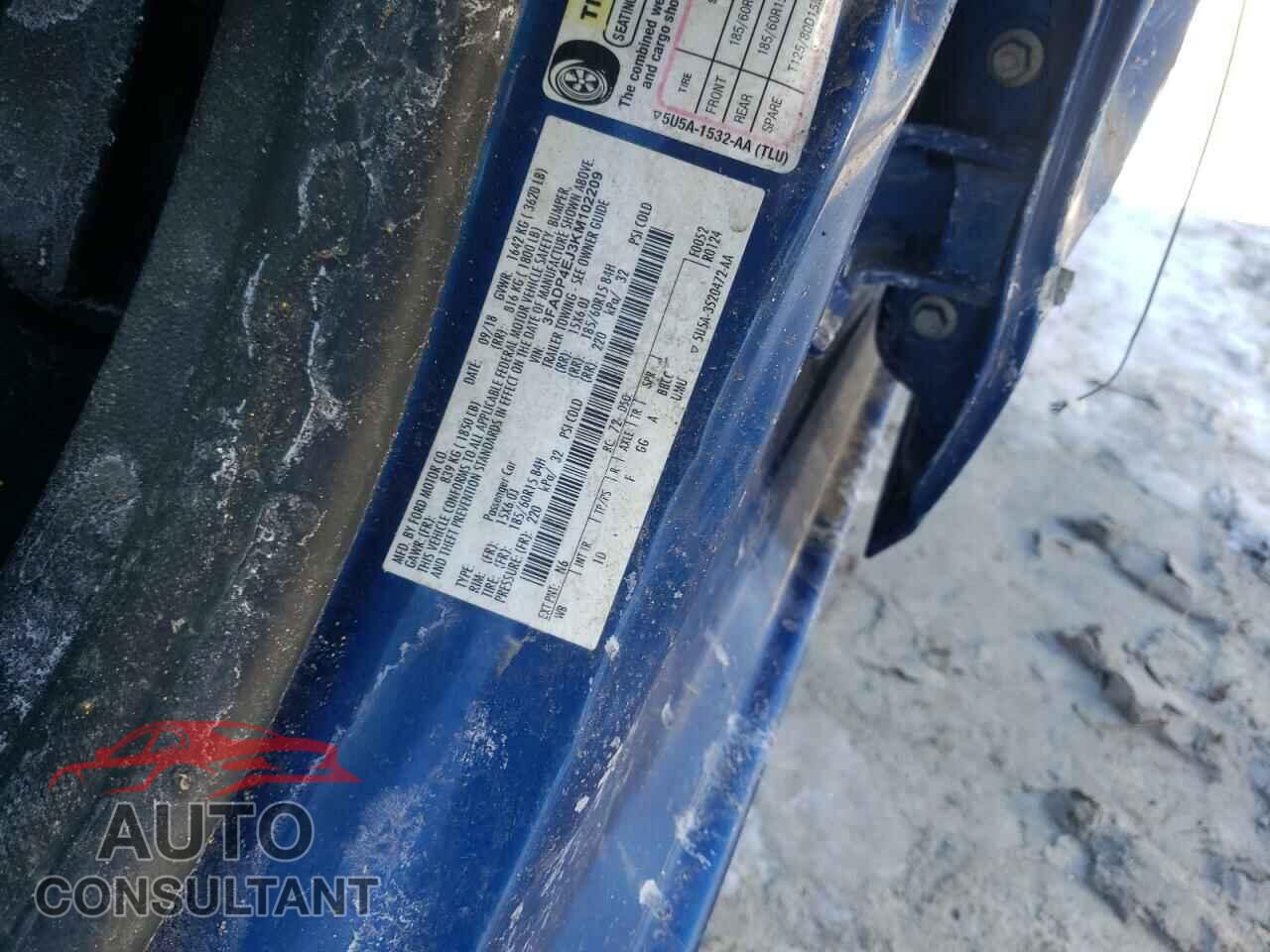FORD FIESTA 2019 - 3FADP4EJ3KM102209