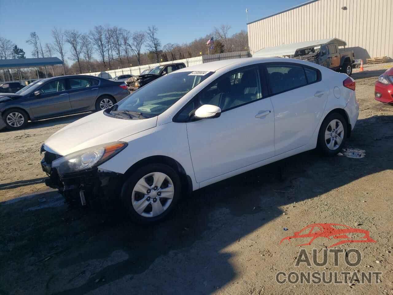 KIA FORTE 2016 - KNAFK4A67G5588942