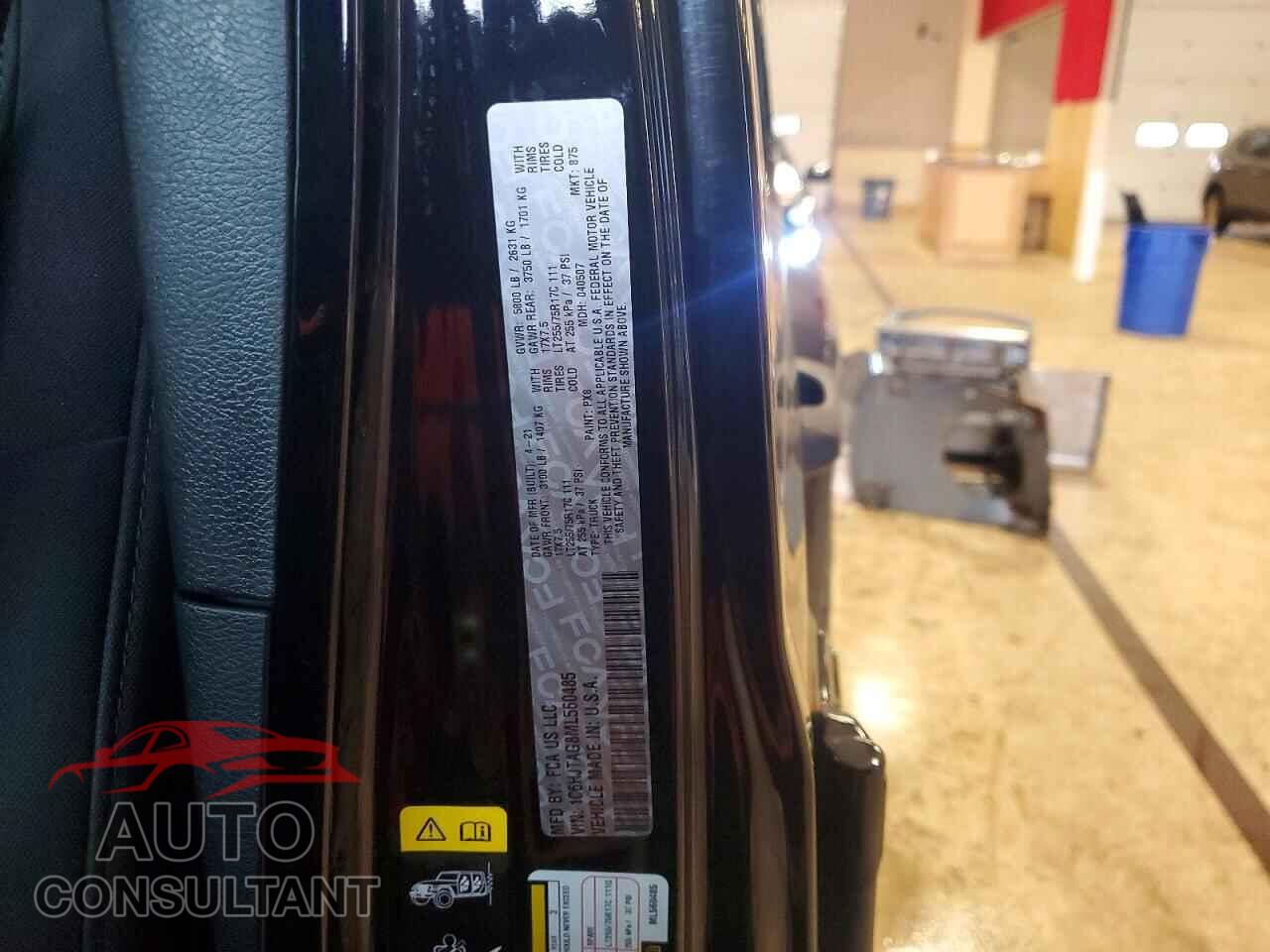 JEEP GLADIATOR 2021 - 1C6HJTAG8ML560485