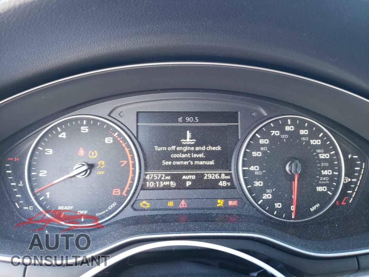 AUDI A4 2017 - WAUANAF48HN023396