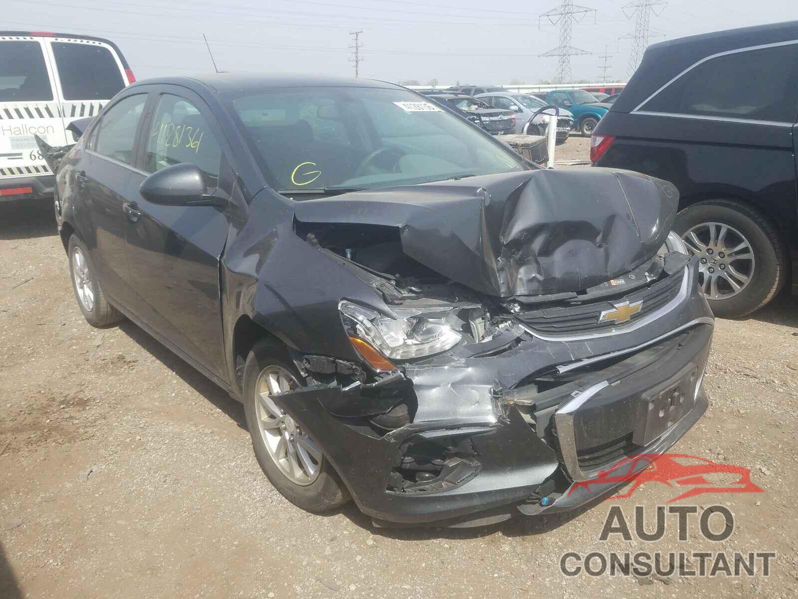 CHEVROLET SONIC 2017 - 1G1JD5SH2H4120338