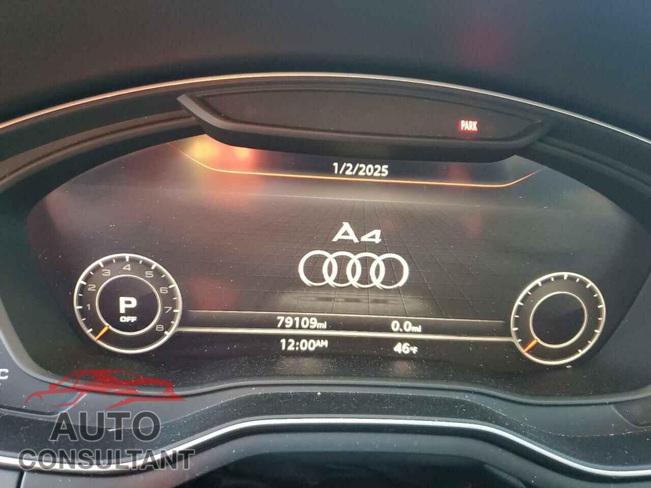 AUDI A4 2018 - WAUKMAF47JA216255