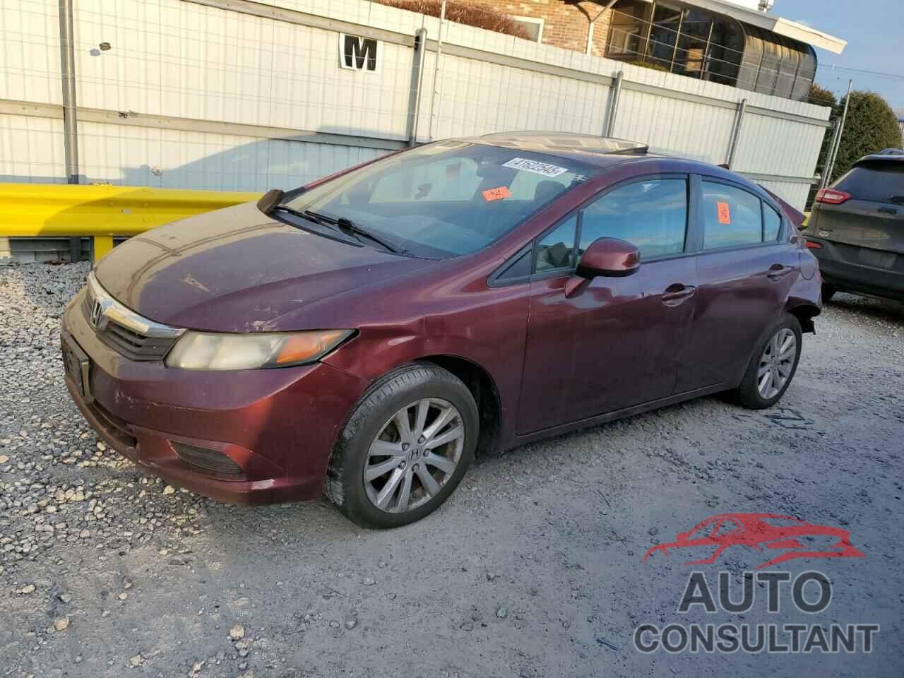 HONDA CIVIC 2012 - 2HGFB2F86CH592714