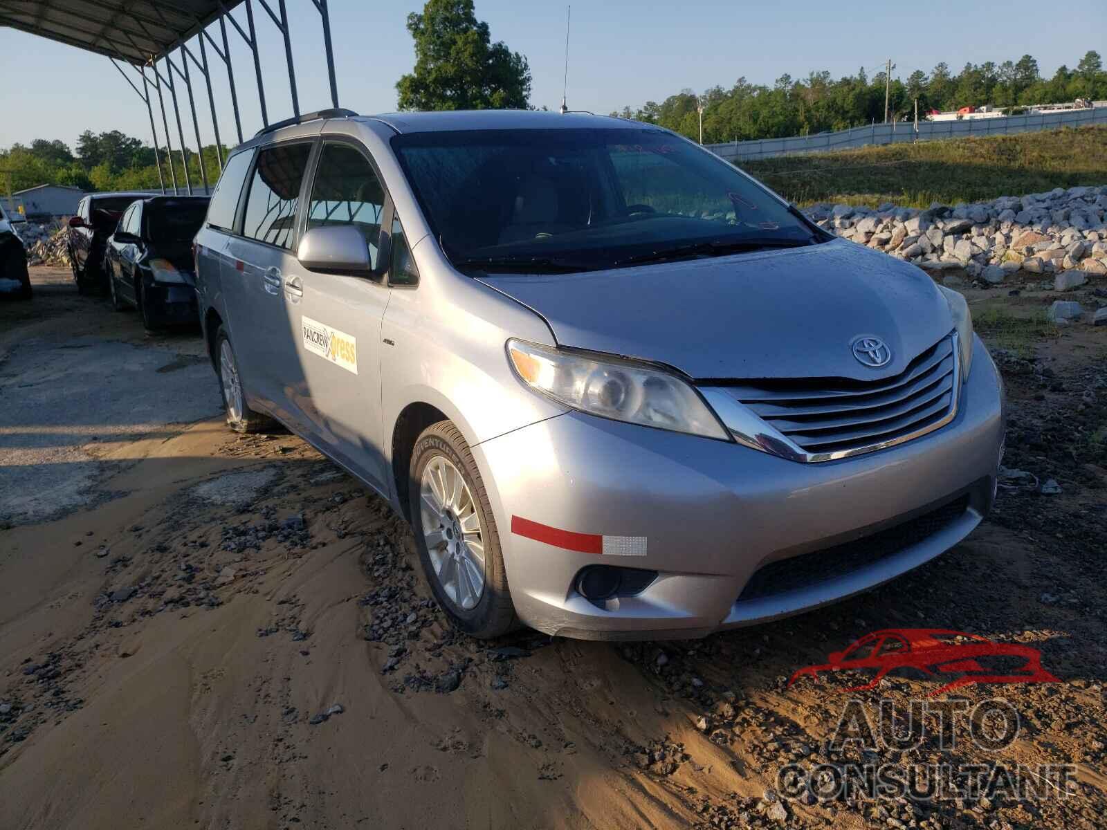 TOYOTA SIENNA 2016 - 5TDJK3DC1GS128940