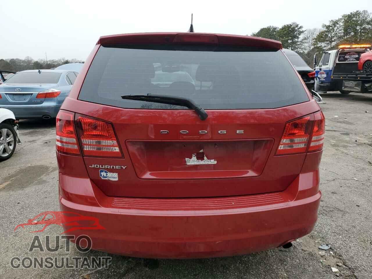 DODGE JOURNEY 2013 - 3C4PDCAB1DT509673