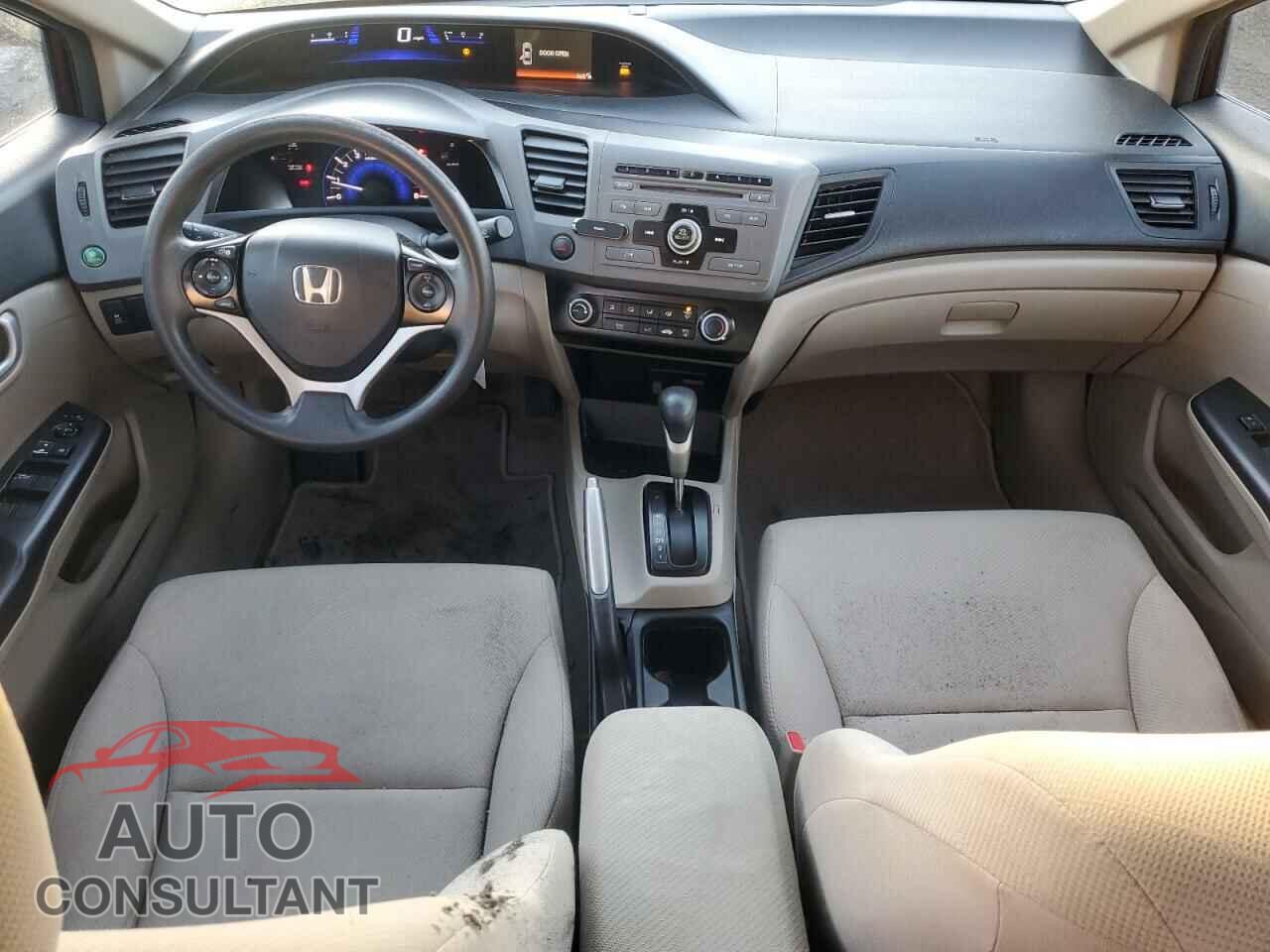 HONDA CIVIC 2012 - 19XFB2F50CE101375
