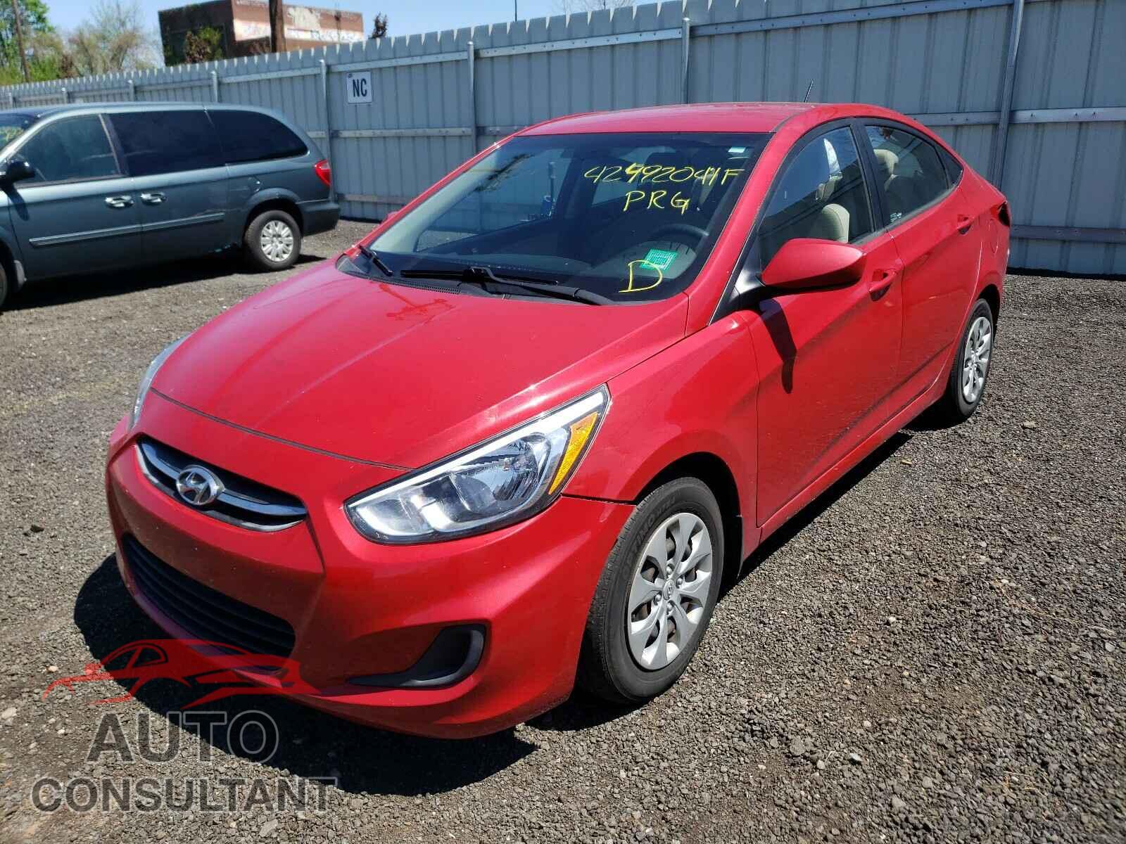 HYUNDAI ACCENT 2016 - KMHCT4AE5GU162176