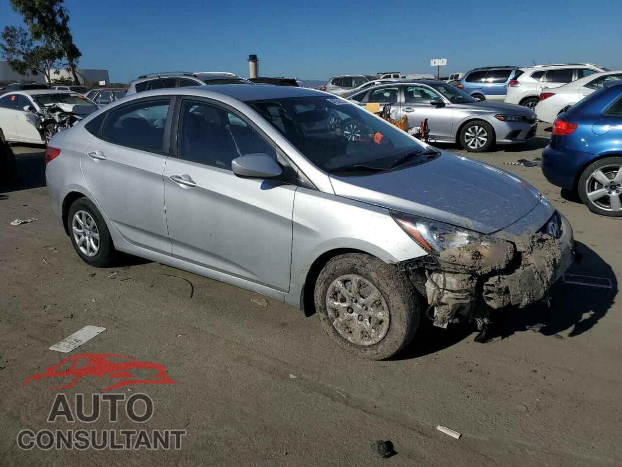 HYUNDAI ACCENT 2013 - KMHCT4AEXDU416881