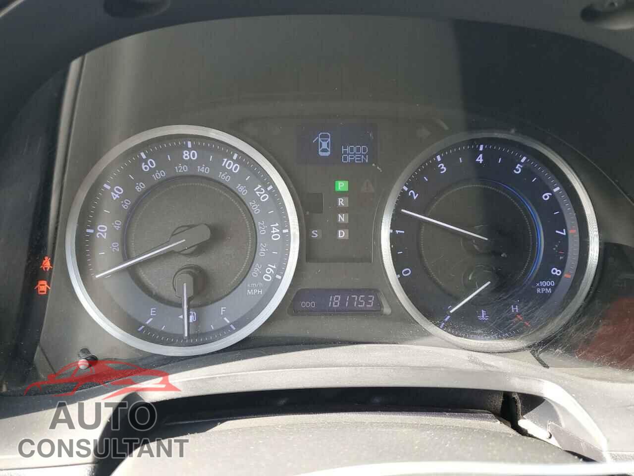 LEXUS IS 2013 - JTHBF5C21D5188598