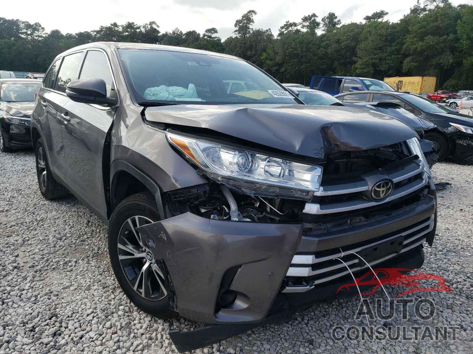 TOYOTA HIGHLANDER 2019 - 5TDZARFH0KS058969