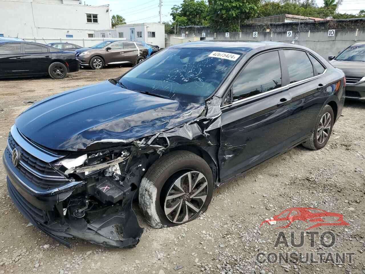VOLKSWAGEN JETTA 2023 - 3VW5M7BU8PM043198