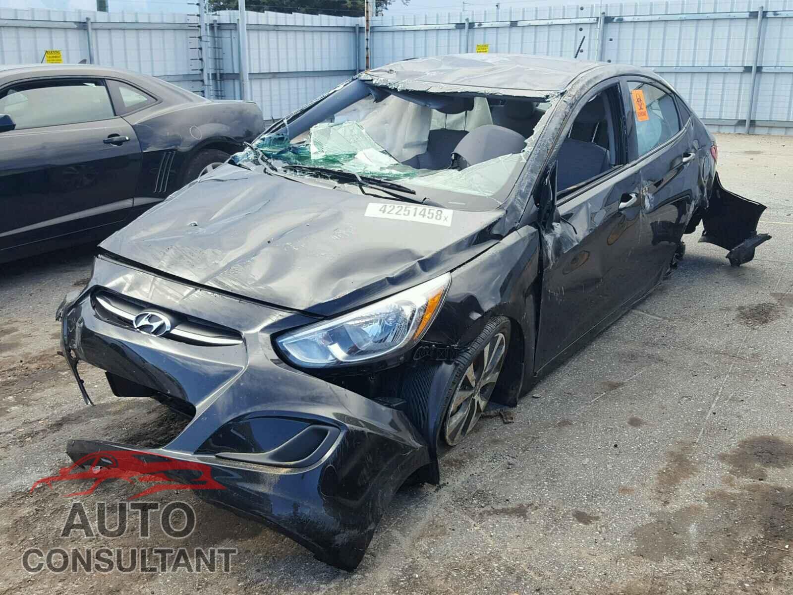 HYUNDAI ACCENT 2017 - KMHCT4AE1HU373943