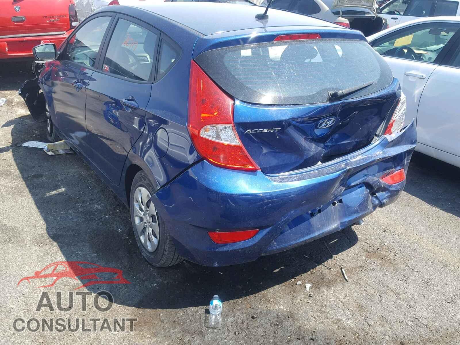 HYUNDAI ACCENT 2017 - KMHCT5AEXHU312743