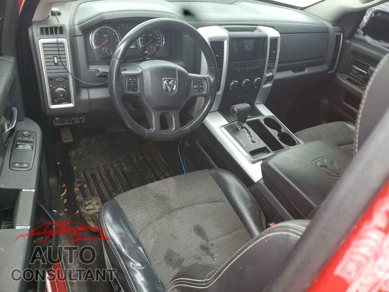 DODGE RAM 1500 2012 - 3C6JD7CT0CG103210