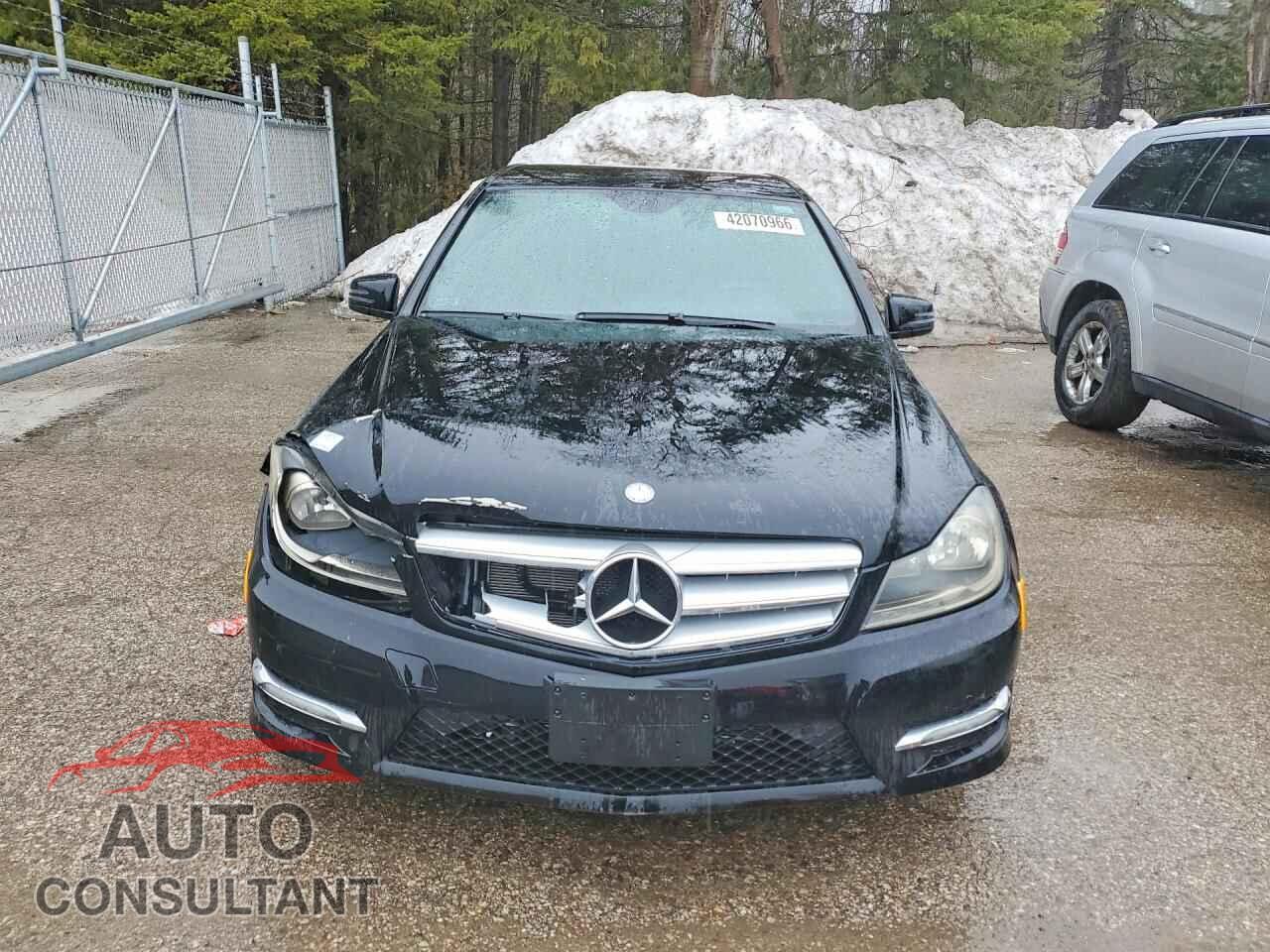 MERCEDES-BENZ C-CLASS 2012 - WDDGF8FB3CA735614