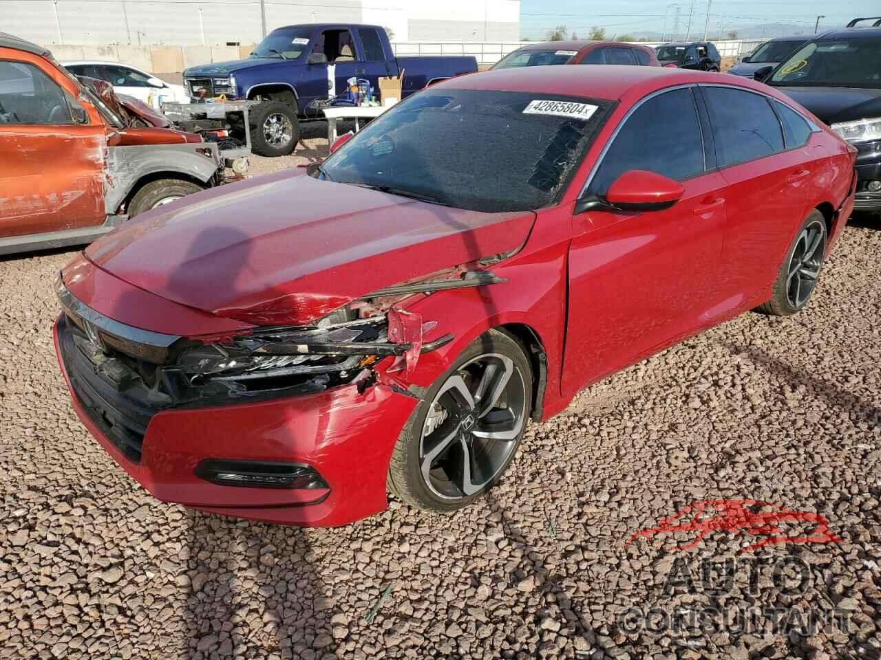 HONDA ACCORD 2018 - 1HGCV1F30JA217972