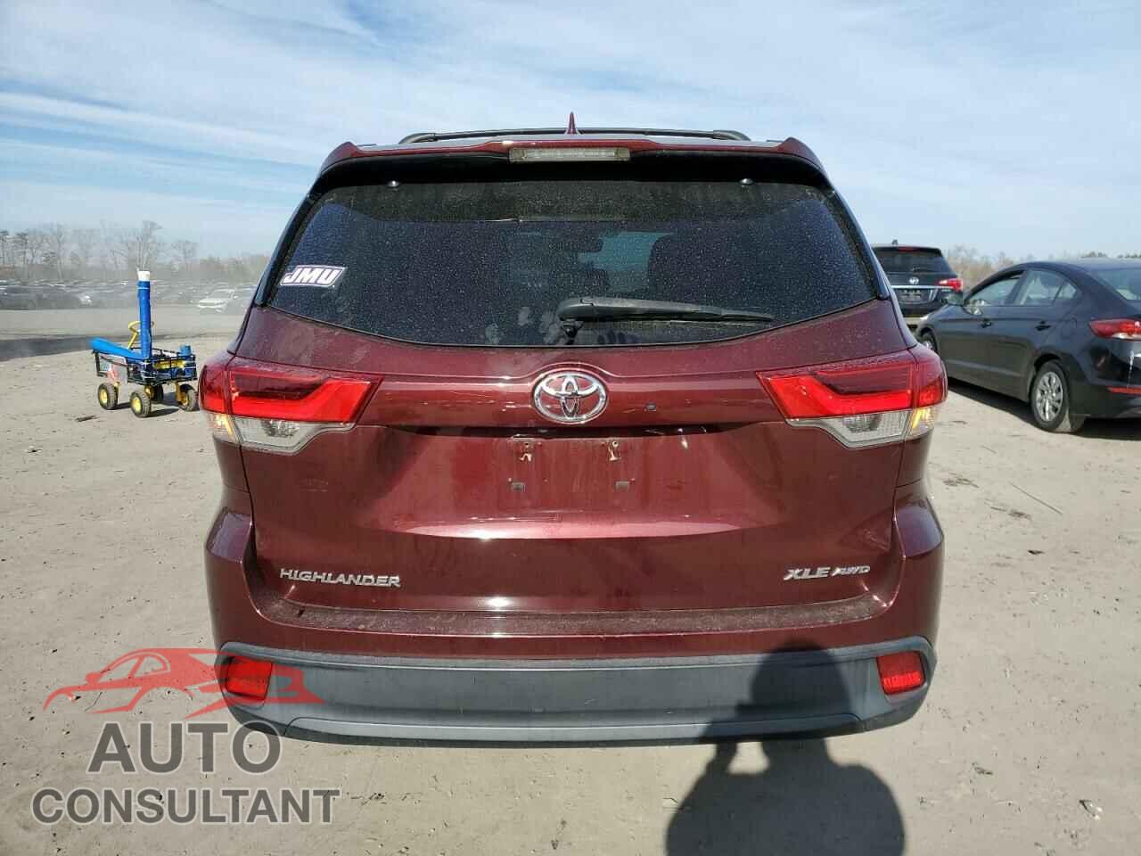 TOYOTA HIGHLANDER 2017 - 5TDJZRFH5HS478595