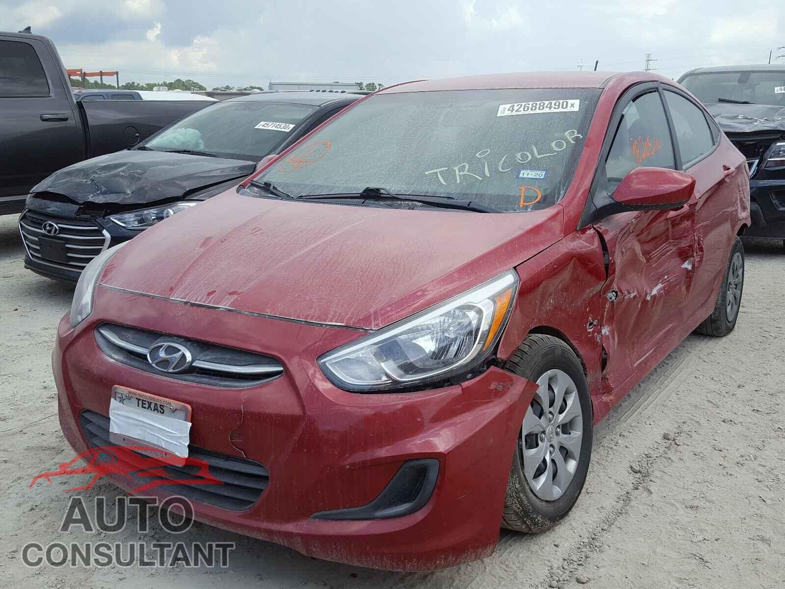 HYUNDAI ACCENT 2017 - KMHCT4AE2HU185769