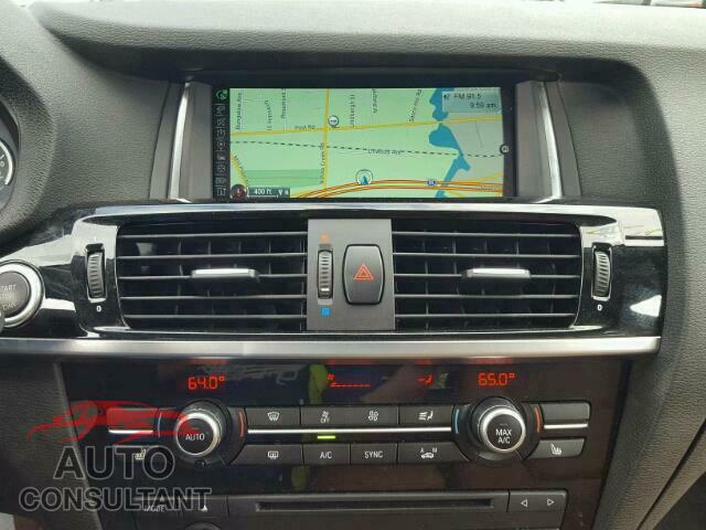 BMW X3 2016 - 5UXWX9C54G0D78884