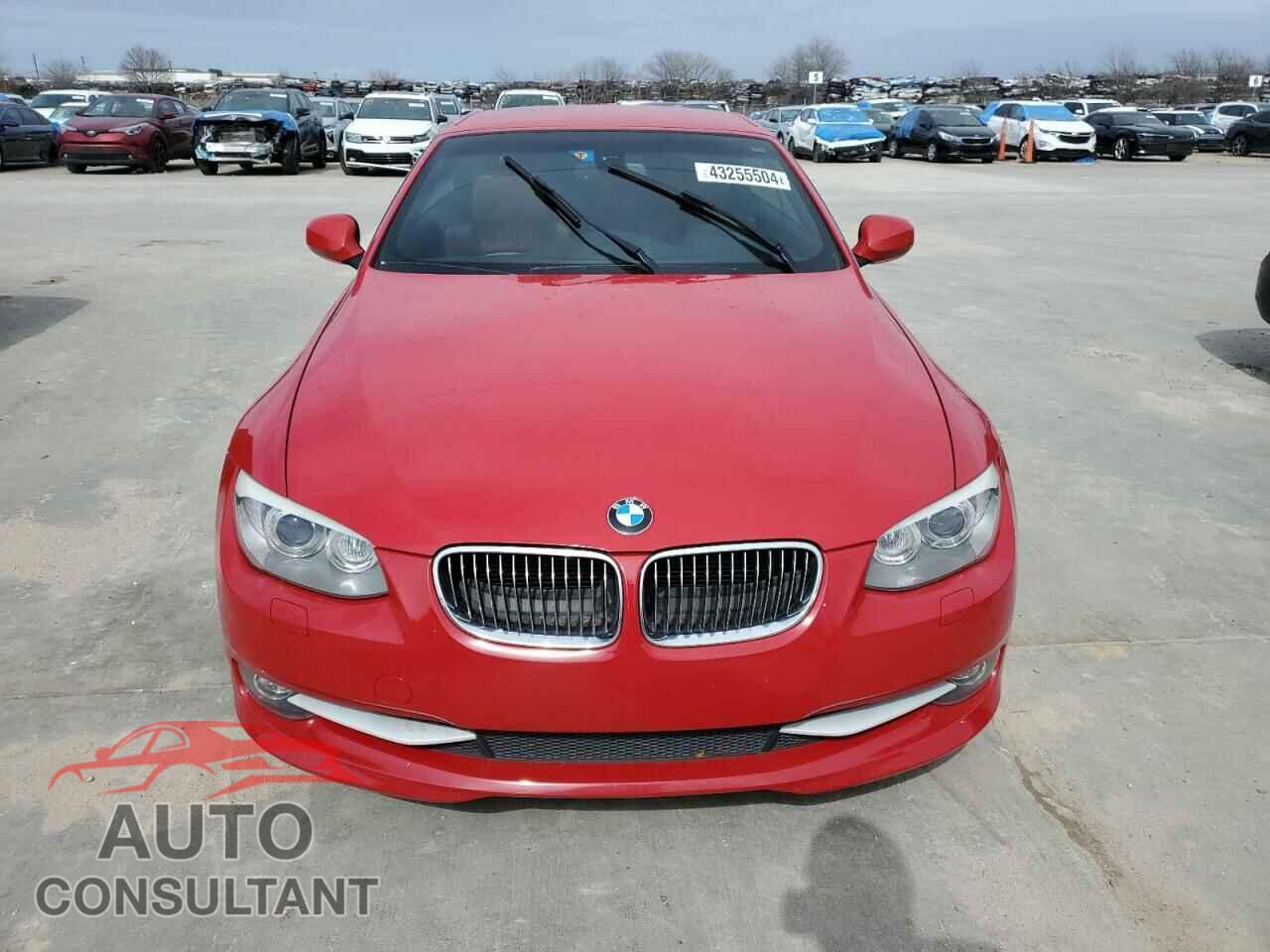 BMW 3 SERIES 2012 - WBADW7C50CE730253
