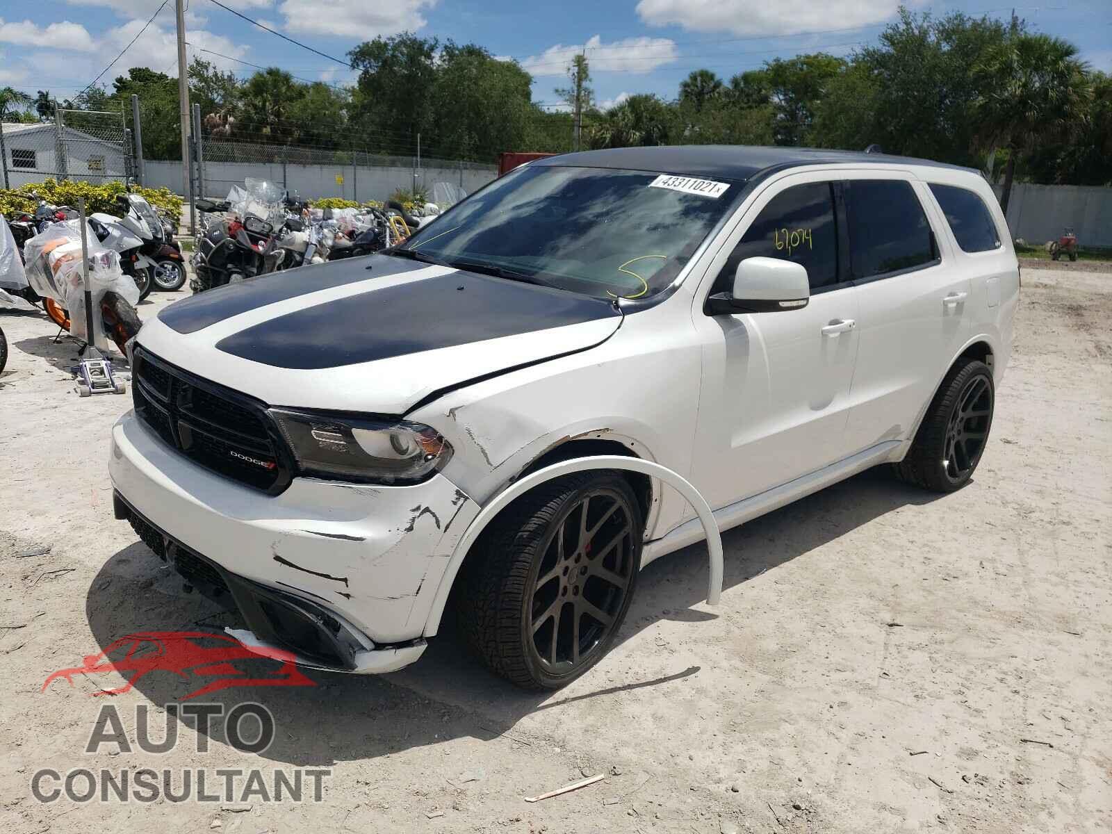 DODGE DURANGO 2017 - 1C4SDHCT4HC870037