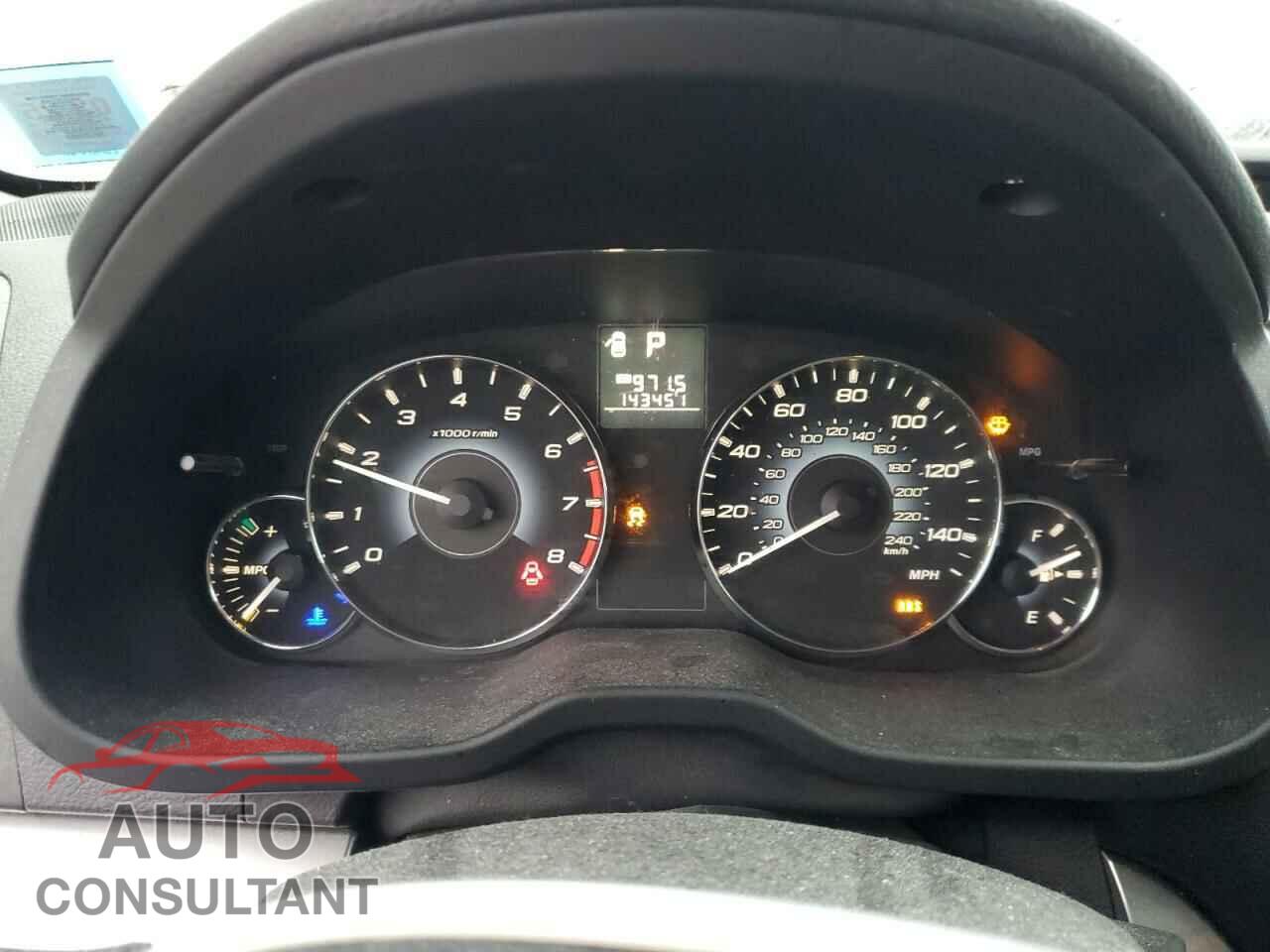 SUBARU OUTBACK 2010 - 4S4BRBCC5A3345780