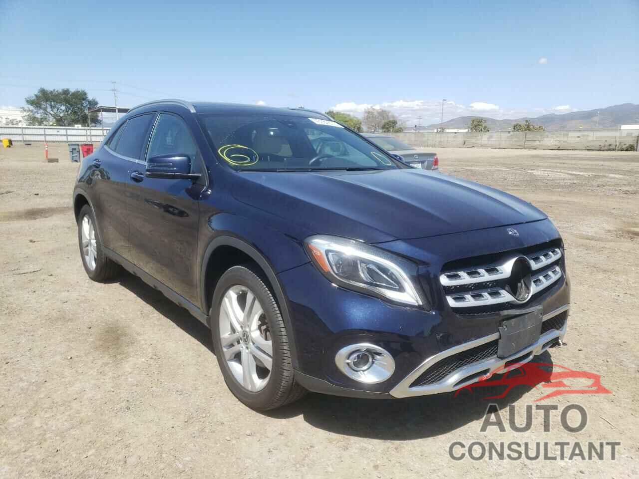 MERCEDES-BENZ GLA-CLASS 2018 - WDCTG4GB3JJ428707