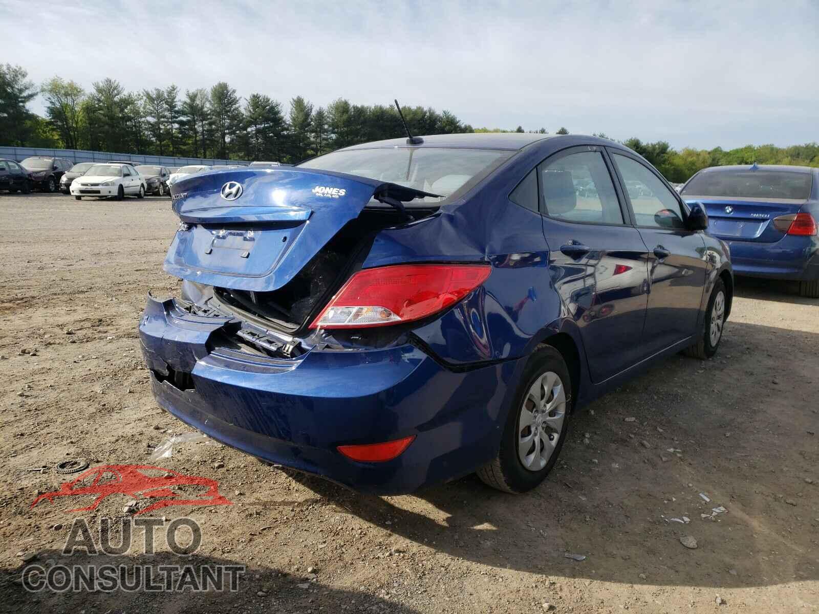 HYUNDAI ACCENT 2016 - KMHCT4AE0GU049638