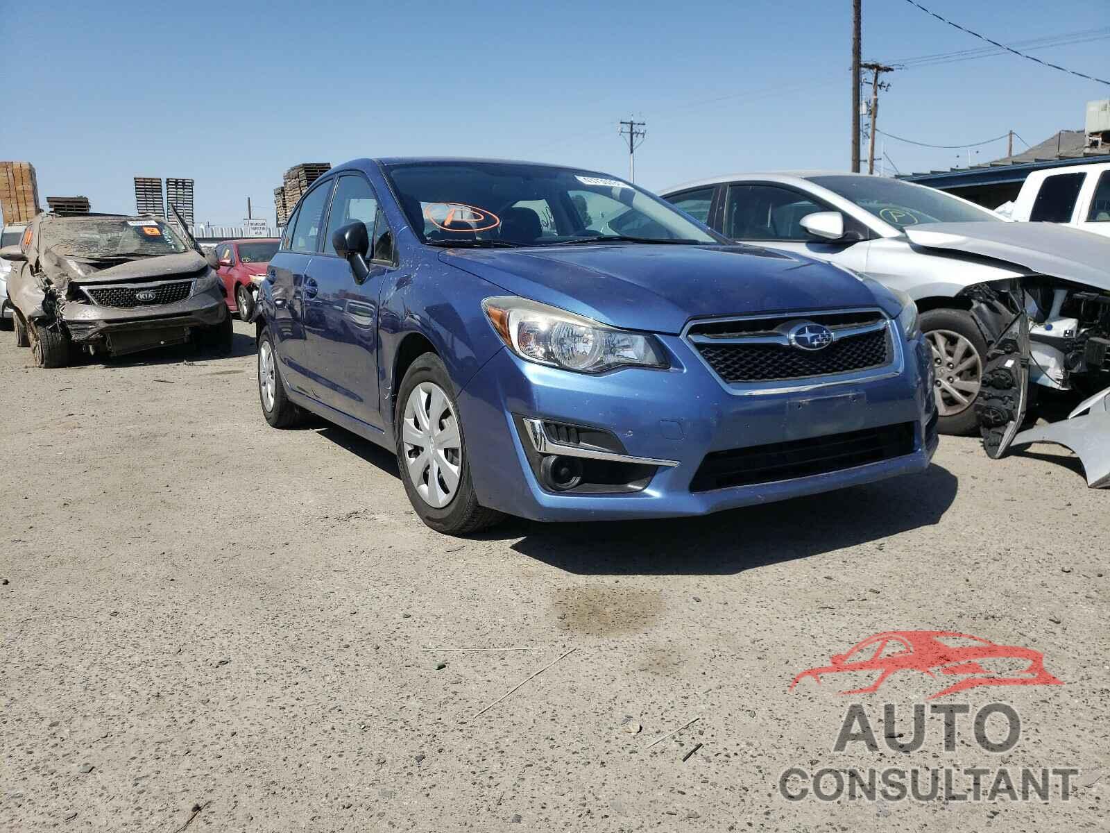 SUBARU IMPREZA 2016 - JF1GJAA65GH013834