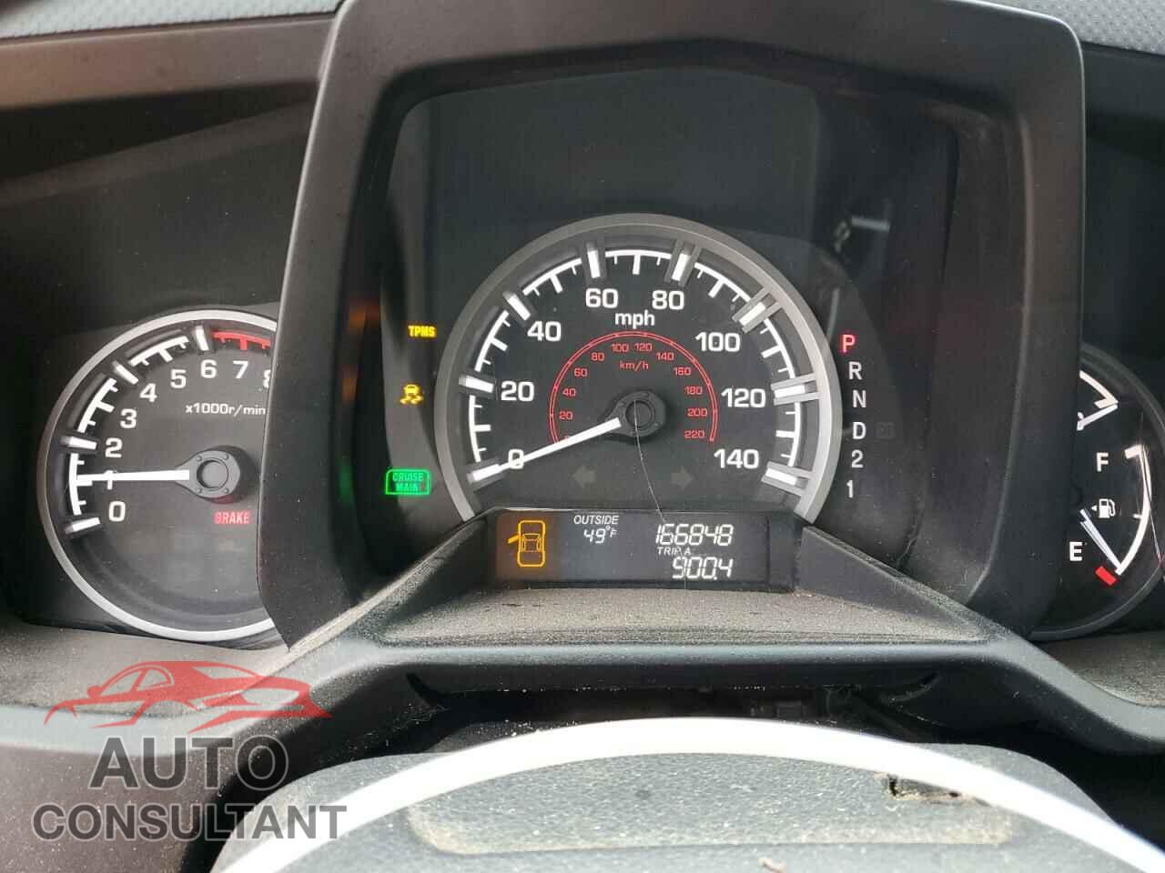HONDA RIDGELINE 2011 - 5FPYK1F52BB452789